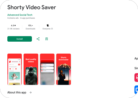 Shorty Video Saver